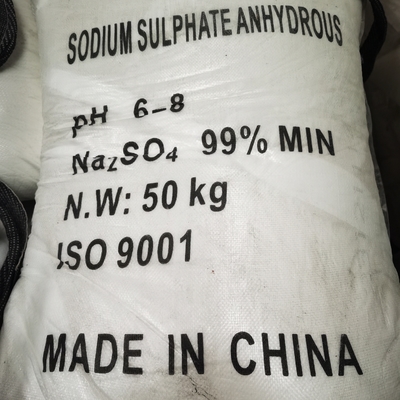 Sulfate de sodium Einecs anhydre 231-820-9 Poids moléculaire 142,04 G/mol selon les besoins du client