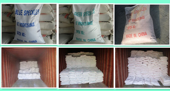 Sulfate de sodium anhydre, mouchetures de couleur pour détergent