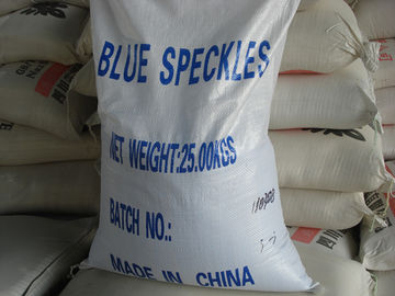 Taches bleues pour poudre à lessive Taille des particules et valeur pH du sulfate de sodium